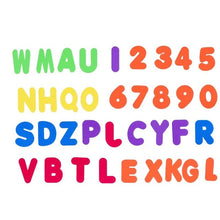 Load image into Gallery viewer, 36pcs/Set Alphanumeric Letter Puzzle Baby Bath Toys Soft EVA Kids Baby Water Toys For Bathroom Early Educational Suction Up Toy