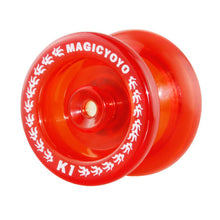 Load image into Gallery viewer, Yoyo Classic Baby Toys Professional Magic Yoyo K1 Spin Aluminum Alloy Metal Yoyo 8 Ball with Spinning String
